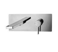 Paffoni Rock - Mitigeur de lavabo encastré avec corps d’encastrement, chrome RO106CR