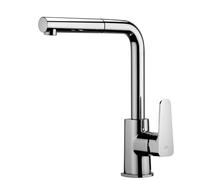 Paffoni Sly - Mitigeur d’évier avec douchette extractible, chrome SY185CR