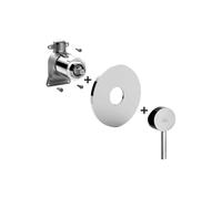 Paffoni Stick - Mitigeur encastré pour 1 sortie, chrome SKBOX010CR