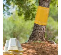 Pafnisoin Gel Anti Fourmis 25CM × 10M Glu Arboricole Bande Glue Arbre Fruitier Attrape Moucheron Efficace Contre Les chenilles, Fourmis et Autres Insectes nuisibles