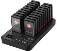 Pager pour restaurant, 20 sous-verres, 2 modes d'appel, 20 pièces