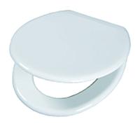 Pagette Olfa Senator WC siège 550-0001 blanc, avec couvercle, charnière en acier inoxydable