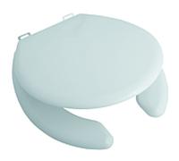 Pagette Olfa Tradition anti-contact WC siège 960-0002 noir, avec couvercle, charnière en acier inoxydable