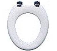 Pagette WC siège 044-0070 Hewi bleu outremer, sans revêtement, Hewi en acier inoxydable