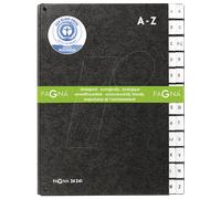PAGNA 24241-04 carton dur noir DIN A4 Nombre de compartiments: 24 A-Z