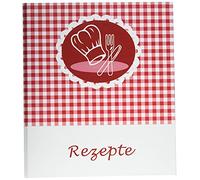 Pagna 31315-15 Classeur A5 4 anneaux pour recettes laminé motif toque avec registres en carton et inserts pour recettes (Import Royaume Uni)