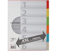 Pagna 32005 20 Registre A4 XXL, Lot de 6, 6 couleurs assorties