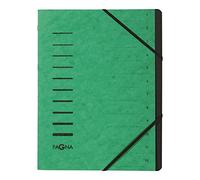 PAGNA trieur 'Sorting File', 12 compartiments, vert G