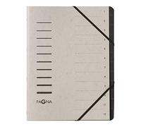 Pagna 4005921 A4 Pro 12 supplémentaire File - Gris clair (lot de 5)