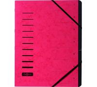 PAGNA Classeur 7 compartiments 1-7 rouge 5 pcs.
