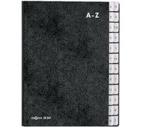 PAGNA 24241-04 carton dur noir DIN A4 Nombre de compartiments: 24 A-Z