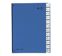 PAGNA 24249-02 Pagna - Gliederungsordner - 24 Fächer - 24 Teile carton dur bleu DIN A4 Nombre de compartiments: 24 A-Z