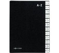 Pagna classeur à soufflet a-z avec 24 compartiments a-z (noir) 24241-04 Noir G