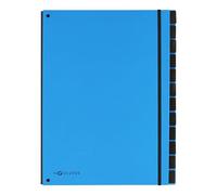 PAGNA Trieur Trend A4, 12 compartiments, bleu ciel