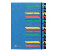 Pagna Deskorganizer Classic Classeur à 24 compartiments A-Z Bleu