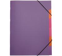PAGNA Trieur A4 Funky School Trend PP 41803-12 – PP, 5 compartiments, Violet