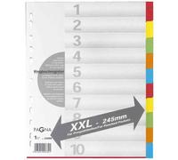 Pagna Intercalaire En Carton, Format A4, 10 Positions, Extra