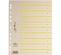 PAGNA Intercalaires Easy Rip 1-0 chamois/jaune, 100 pcs.