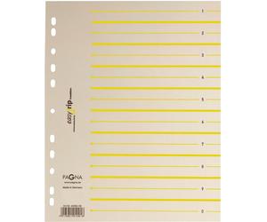PAGNA Intercalaires Easy Rip 1-0 chamois/jaune, 100 pcs.