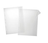 Pagna Lot de 5 pochettes plastique compatibles avec tous les classeurs Pagna Transparent 215 x 330 mm