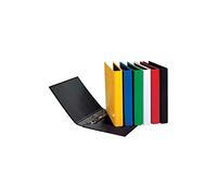 PAGNA Lot de 6 Classeurs 2 anneaux 20 mm "Basic Colours" A5 dos 35 mm Blanc
