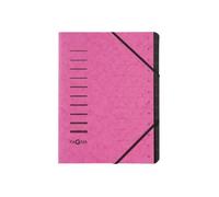PAGNA Trieur 40059-34 – 12 compartiments A4 – Rose foncé