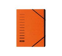 Pagna Office Trieur 7 Compartiments 7 Positions A4 À Onglets Orange