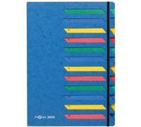 Pagna ordnungsmappe deskorganizer 1-12, 12 fcher, blau - par 1 - trieurs, pagna 24141-02 G
