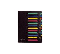 Pagna Ordnungsmappe Deskorganizer A-Z, 24 Fächer, Schwarz