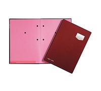 Parapheur 'DE LUXE', A4, 10 compartiments, rouge