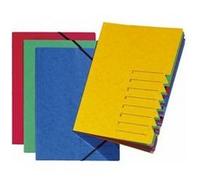 trieur 'EASY', A4, carton, 7 compartiments, orange