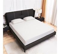 PAHION Drap-Housse Extra Profond 30cm Ou 46cm en Polyester Microfibre Doux sans Repassage Entretien Facile pour Double King Queen Twin 1 Pièce Seulement Respirant Infroissable Durable Qualité Hôtel