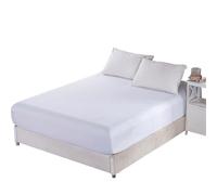 PAHION Drap-Housse Extra Profond 30cm Ou 46cm en Polyester Microfibre Doux sans Repassage Entretien Facile pour Double King Queen Twin 1 Pièce Seulement Respirant Infroissable Durable Qualité Hôtel