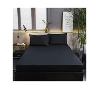 PAHION Drap-Housse Imperméable Poche Profonde 30cm Doux Brossé Microfibre Imprimé Literie Entretien Facile Antidérapant pour Simple Double King Twin Full Queen