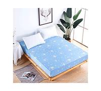 PAHION Drap-Housse Imperméable Poche Profonde 30cm Doux Brossé Microfibre Imprimé Literie Entretien Facile Antidérapant pour Simple Double King Twin Full Queen