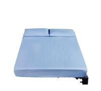 PAHION Drap-Housse Poche Profonde 20cm Luxe Hôtelier Soyeux Doux Double Brossé Microfibre Blanc pour Matelas Haut Simple Double King Super King Bunk 4FT 1 Pièce Seulement