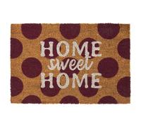 Paillasson 40x60 cm HOME SWEET HOME marron