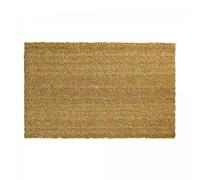 Paillasson 40x60 tissé en coco motif uni ECO COCO beige