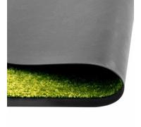 Paillasson à laver vert 120 x 180 cm antidérapant absorbant | Épais, absorbant, antidérapant, élastique, enroulable, lavable en machine