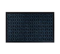 Paillasson antidérapant DUNLOP 0800 bleu - intérieur extérieur 40x60 cm