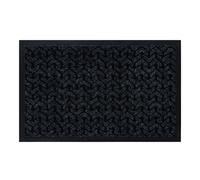 Paillasson antidérapant DUNLOP 0900 antracite - intérieur extérieur 50x80 cm