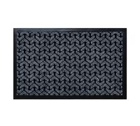 Paillasson antidérapant DUNLOP 0902 gris - intérieur extérieur 40x60 cm