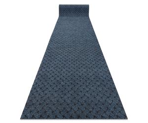 Paillasson antidérapant pour les mètres courants 100 cm VECTRA 800 extérieur intérieur sur caoutchouc - bleu 100x210 cm