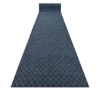 Paillasson antidérapant pour les mètres courants 200 cm VECTRA 800 extérieur intérieur sur caoutchouc - bleu 200x380 cm