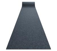 Paillasson antidérapant pour les mètres courants CEYLON extérieur intérieur sur caoutchouc - gris 0901 100cm 100x190 cm