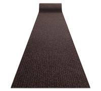 Paillasson antidérapant pour les mètres courants CEYLON extérieur intérieur sur caoutchouc - marron 0300 100cm 100x1150 cm