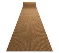 Paillasson antidérapant pour les mètres courants CEYLON extérieur intérieur sur caoutchouc - noix de coco marron 0226 200cm 200x160 cm