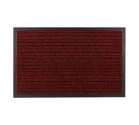 Paillasson antidérapant pour les mètres courants DURA 3879 extérieur intérieur sur caoutchouc - rouge 50x80 cm