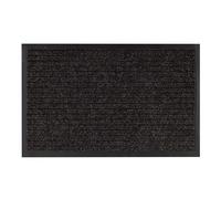 Paillasson antidérapant pour les mètres courants DURA 7869 extérieur intérieur sur caoutchouc - marron 40x60 cm