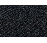 Paillasson antidérapant pour les mètres courants GIN 2057 Liverpool extérieur intérieur sur caoutchouc - anthracite 120 cm 120x510 cm